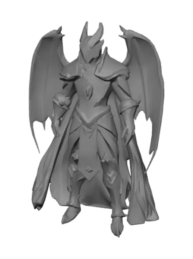 3D model for Abyssal Knight