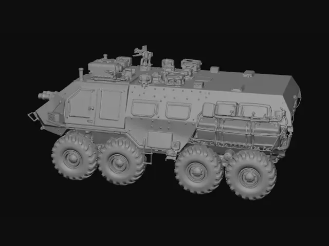 3D model for MRAP Armored Vehicle