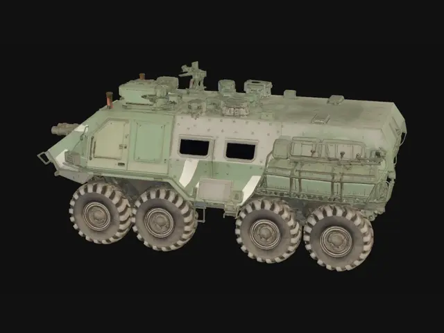 3D model for MRAP Armored Vehicle