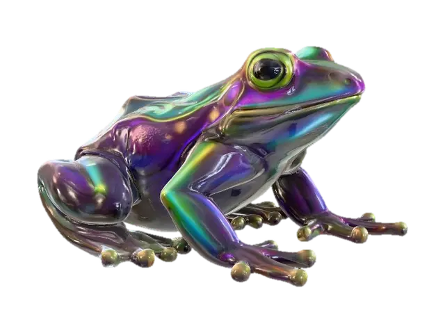 3D model for Prismatic Frog
