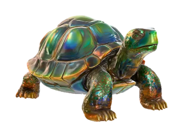 3D model for Iridescent Tortoise