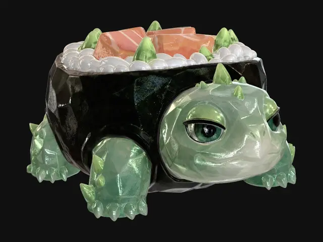 3D model for Crystal Turtle