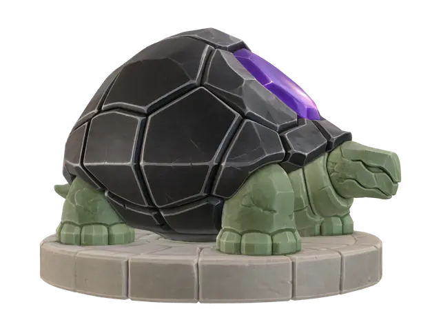 3D model for Amethyst Shell Turtle