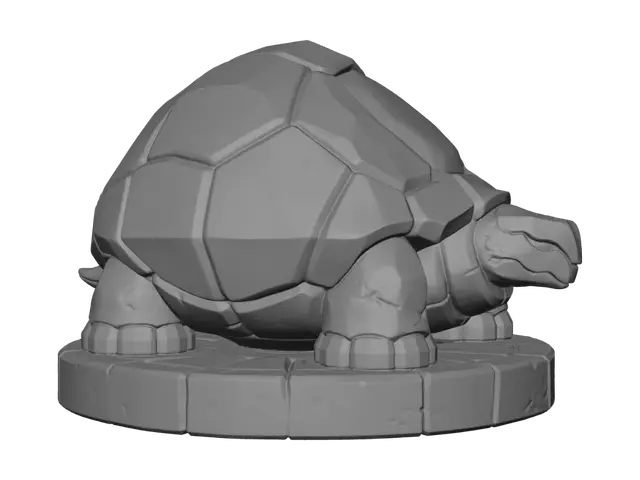 3D model for Amethyst Shell Turtle
