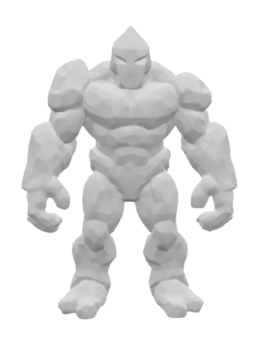 3D model for Molten Golem