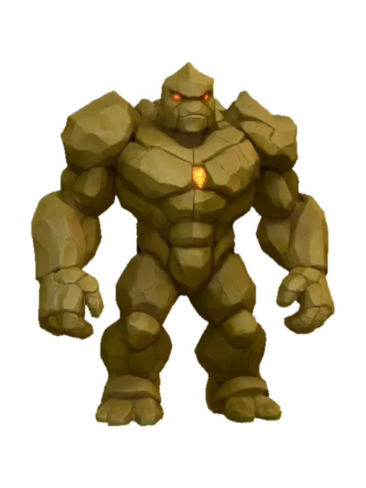 3D model for Rock Guardian