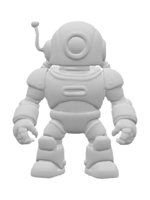 3D model for Rusty Explorer Robot
