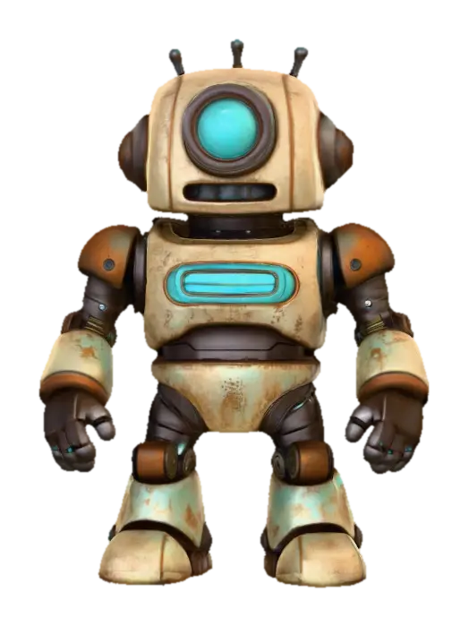 3D model for Rusty Bot