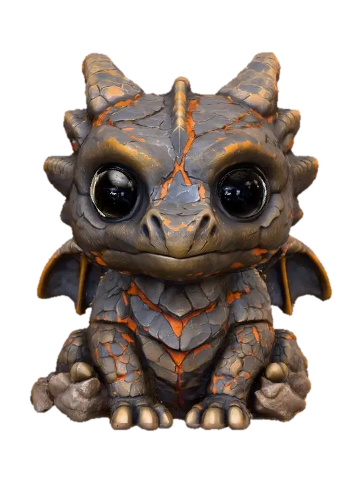 3D model for Stone Dragonette