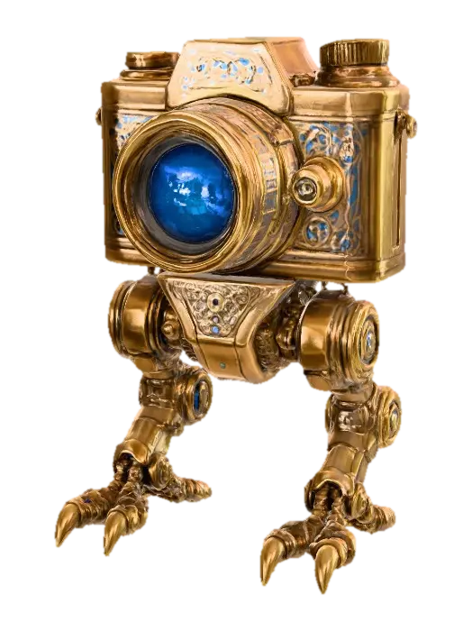 3D model for Steampunk Sentinel, #PBR#