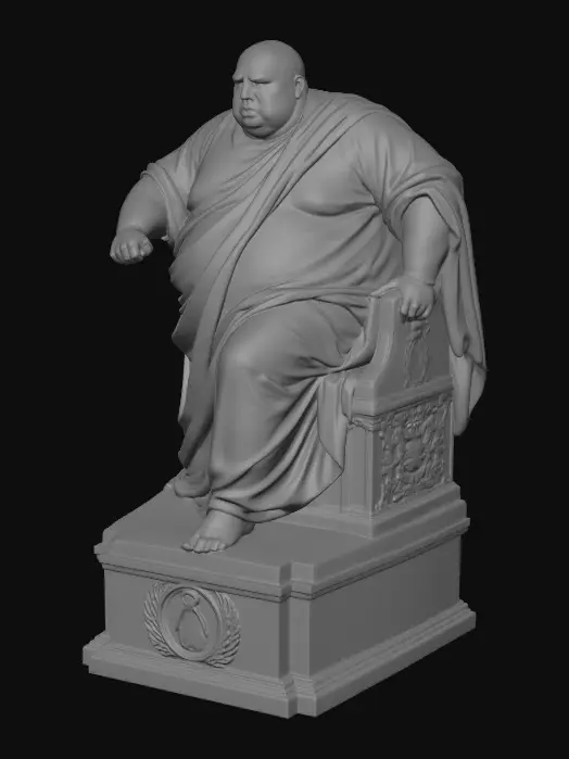 3D model for Seated Giant