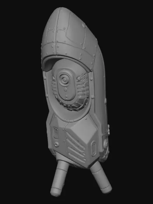 3D model for Rustbound Sentinel