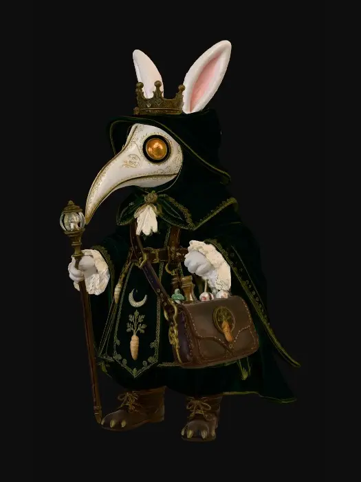 3D model for Regal Plague Doctor Hare