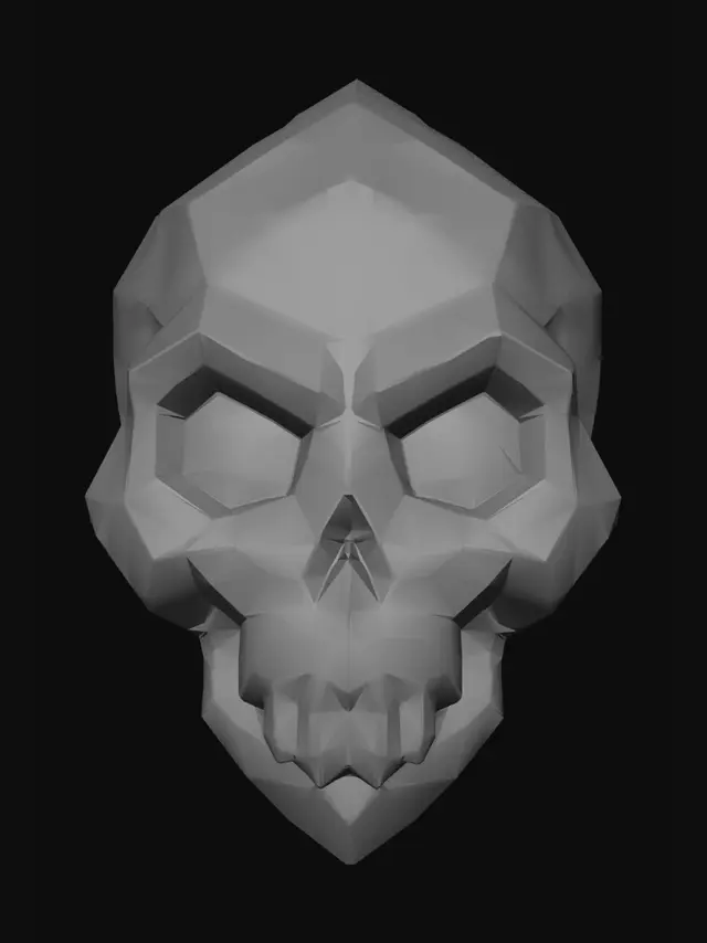 3D model for Crystalline Skull