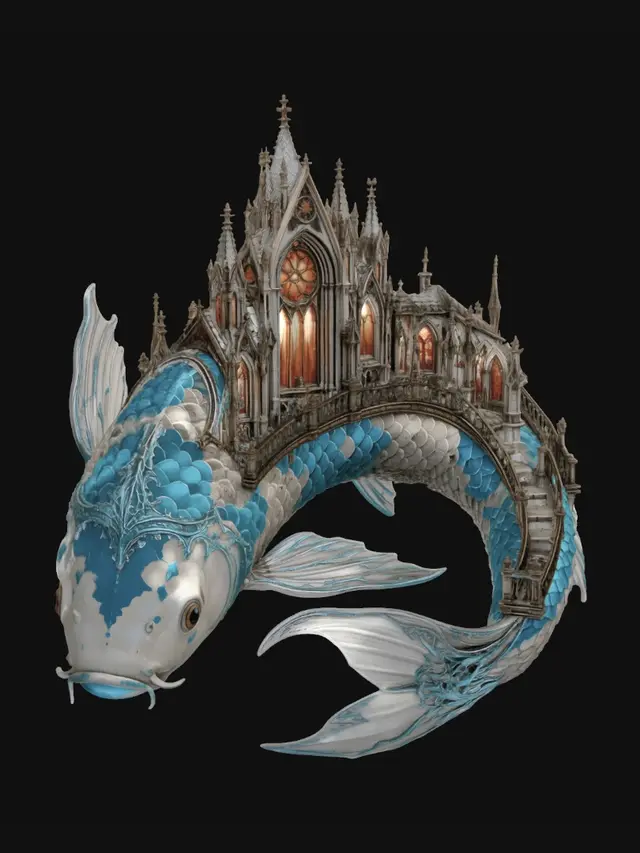 3D model for Crimson Cathedral Carp