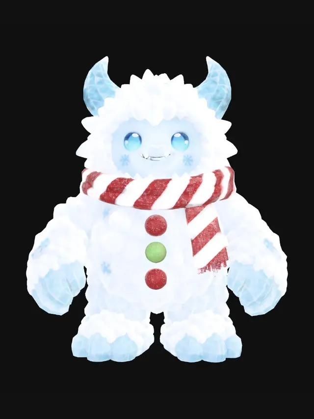 3D model for Crystal Snow Guardian
