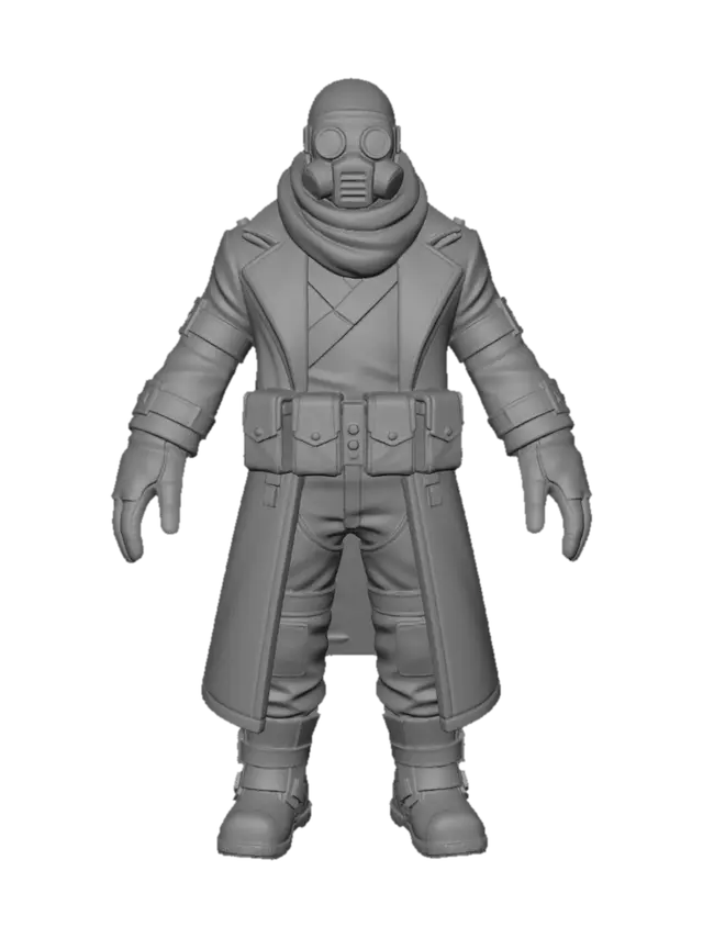3D model for Dustbound Sentinel