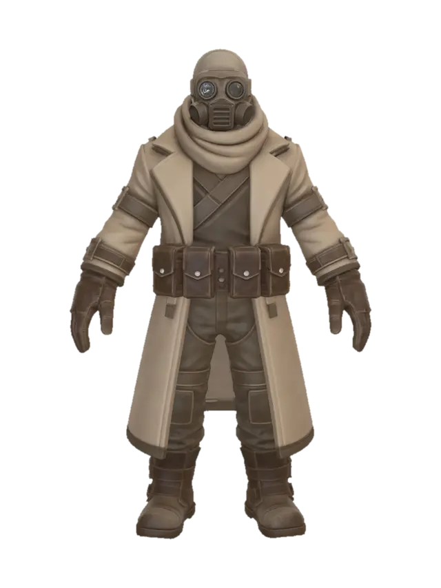 3D model for Dustbound Sentinel