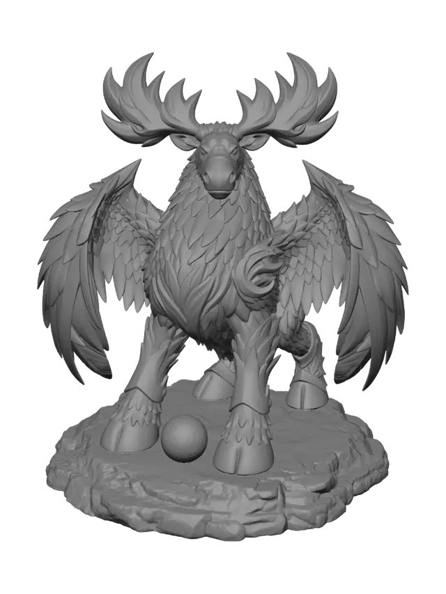 3D model for Crimson Phoenix