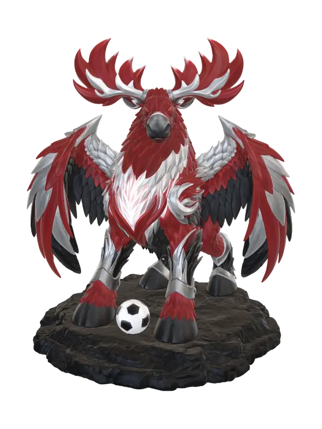 3D model for Crimson Phoenix