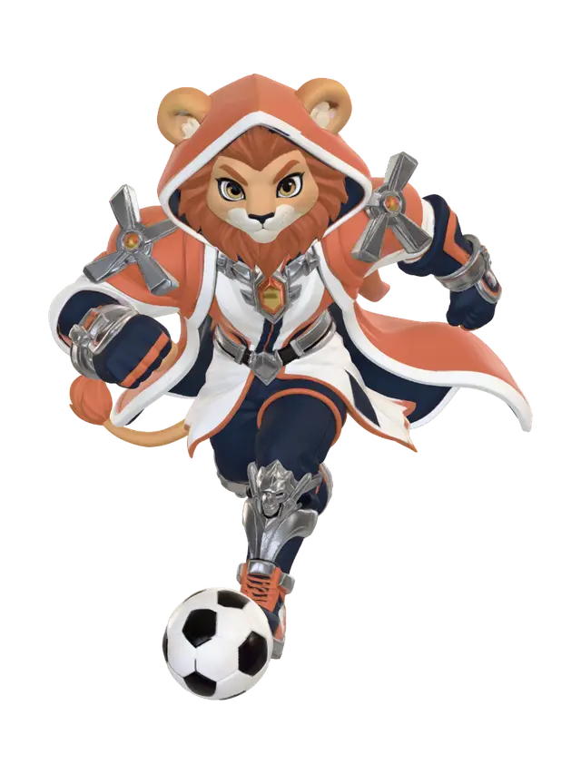 3D model for Blaze Lion Striker