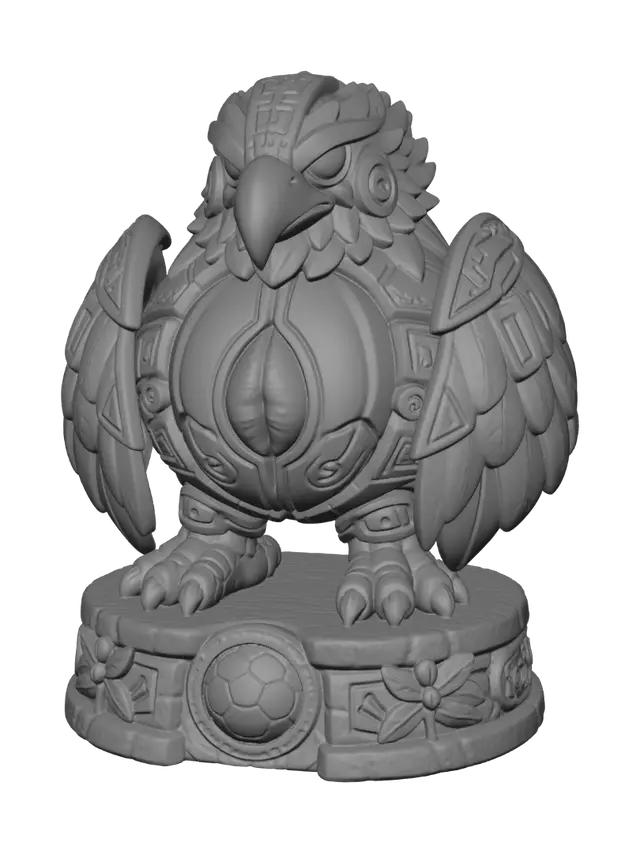 3D model for Gilded Roc of the Emerald Eye