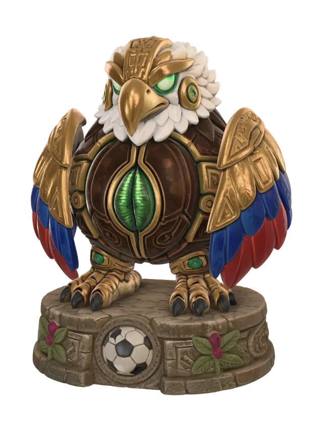 3D model for Gilded Roc of the Emerald Eye