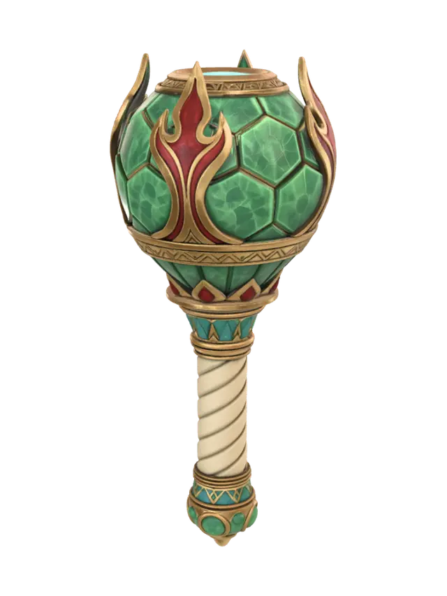 3D model for Verdant Flame Orb