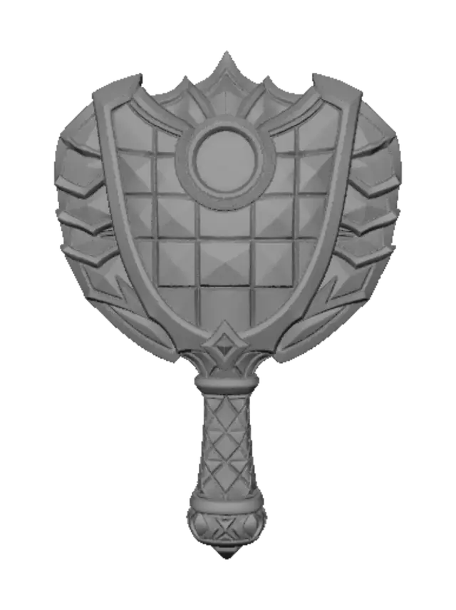 3D model for Crimson Crest Shield
