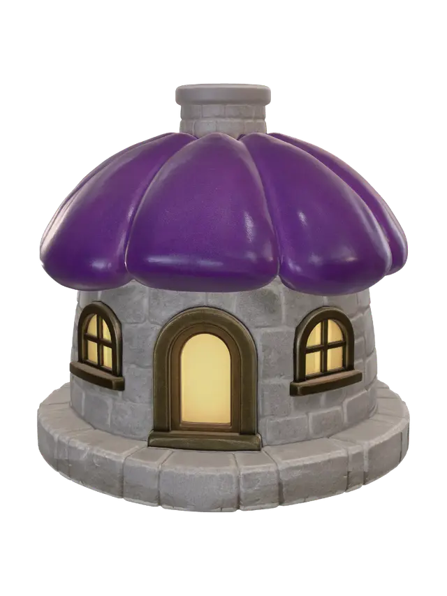 3D model for Lavender Onion Cottage
