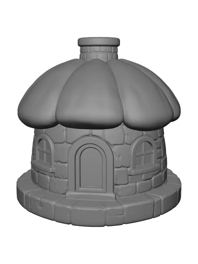 3D model for Lavender Onion Cottage