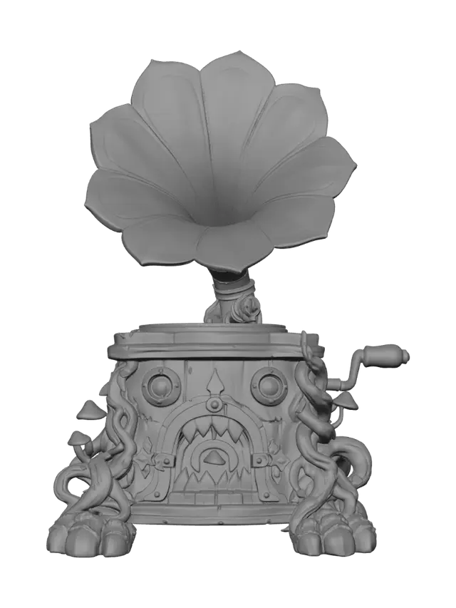 3D model for The Verdant Gramophone