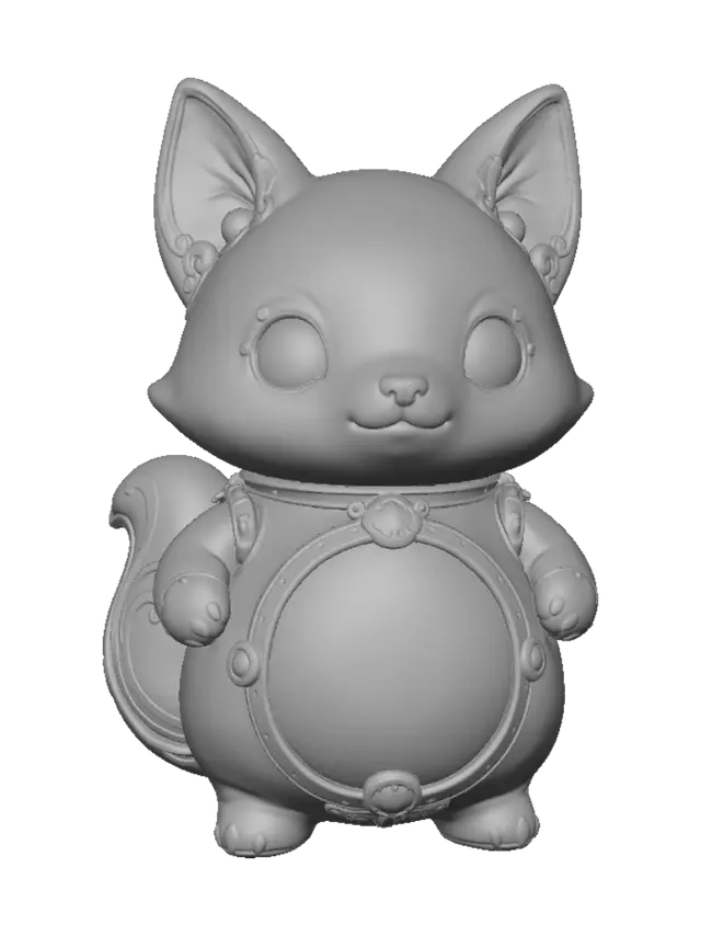 3D model for Amberglow Kitten