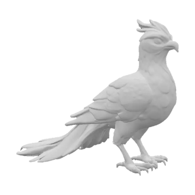 3D model for Radiant Plumage