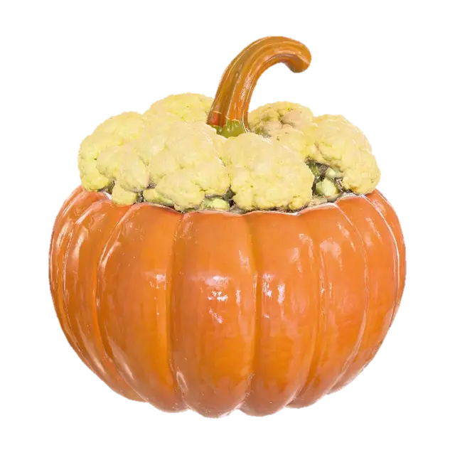 Autumn Harvest Fusion, #food# - Corn 3D model, vytvořený pomocí AI