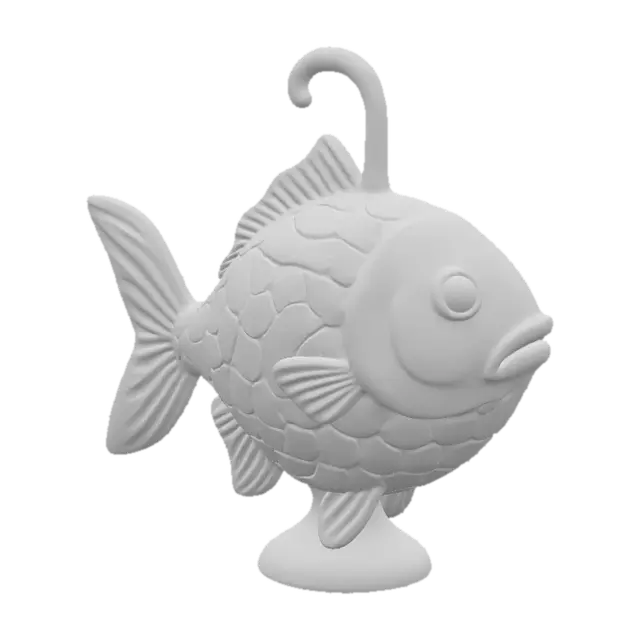 3D model for Amber Fish Lantern, #food#