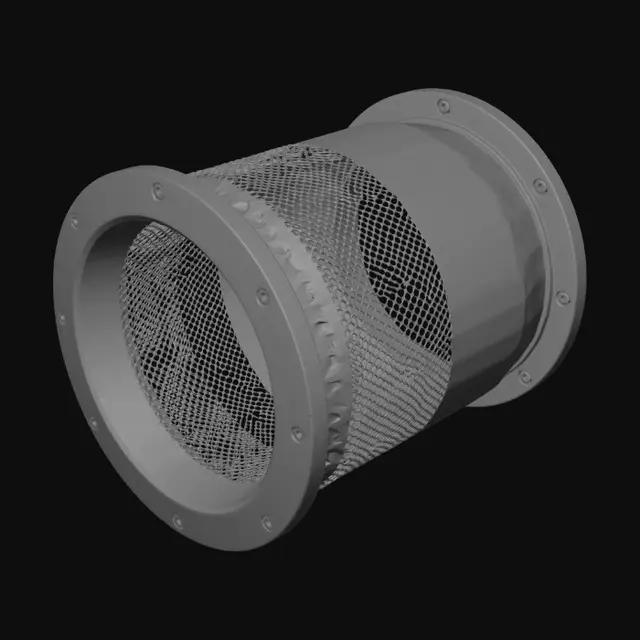 3D model for 出气口