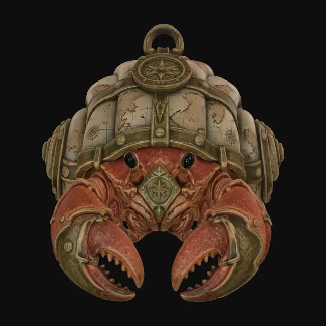 3D model for Cartographer Crab