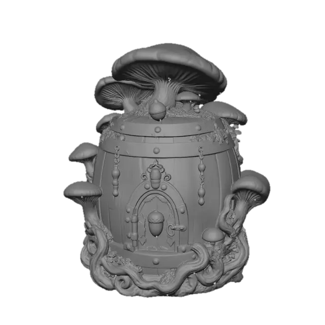 3D model for The Luminescent Barrel of Eldergrove