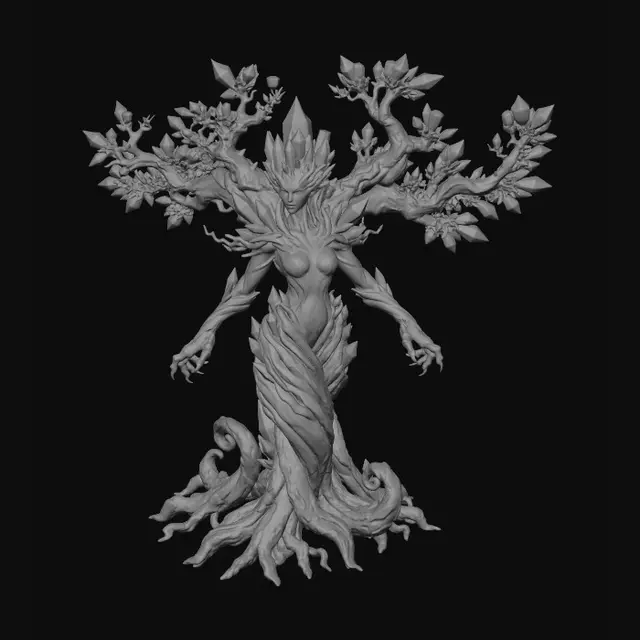 3D model for Crystalwood Empress