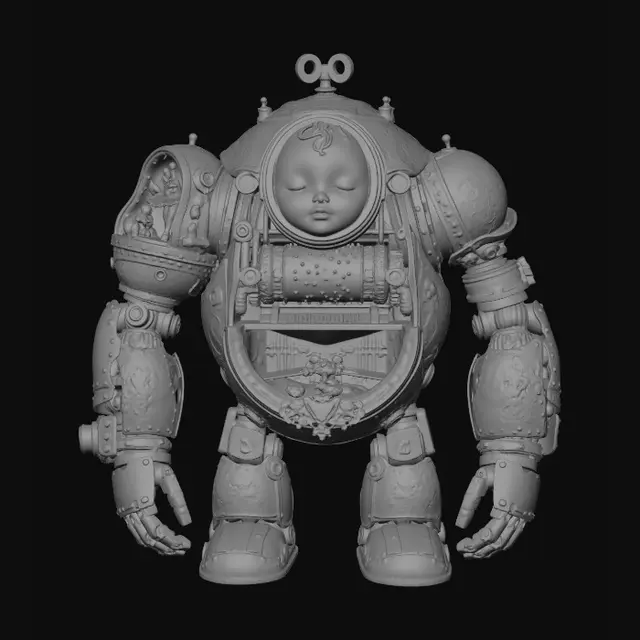 3D model for Clockwork Lullaby