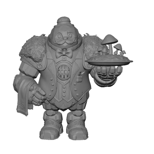 3D model for Gourmet Golem