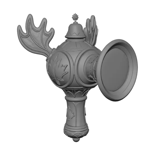 3D model for Maple Leaf Scepter