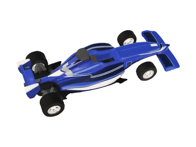3D model for Blue Blaze Formula Racer