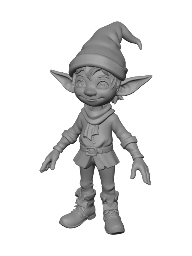 3D model for Wintercap Goblin