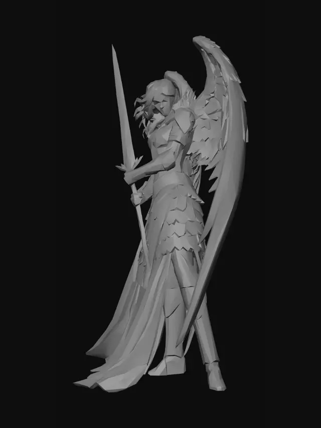 3D model for Emberwing Knight