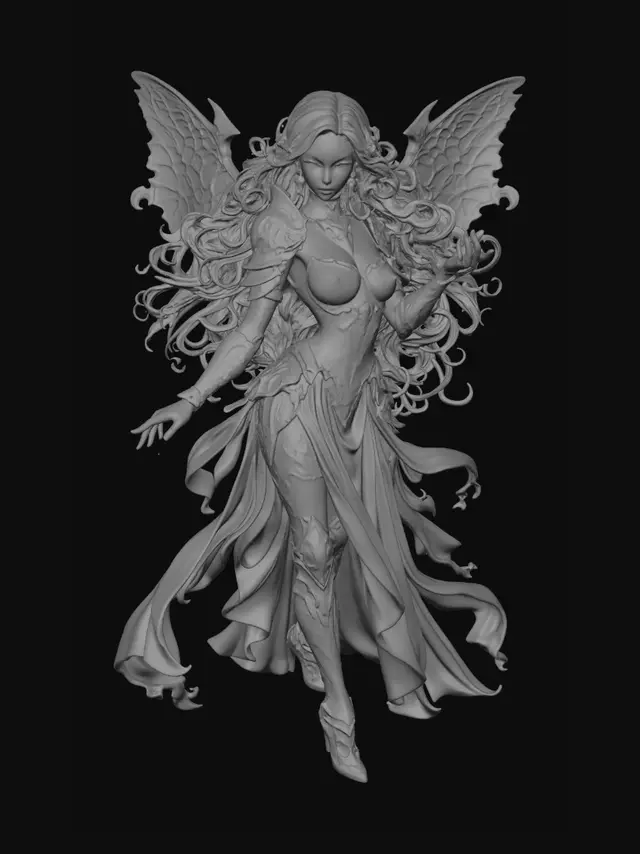 3D model for Female Celestial