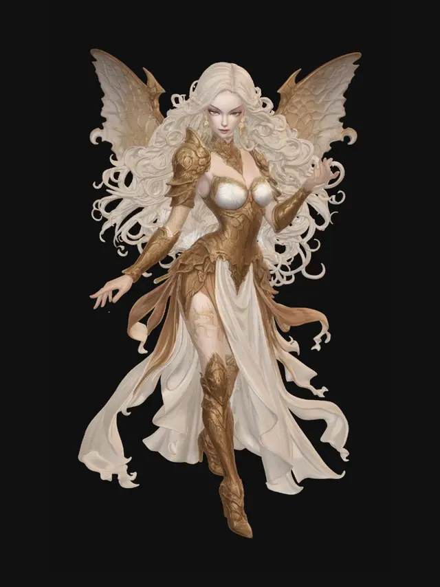 3D model for Female Celestial
