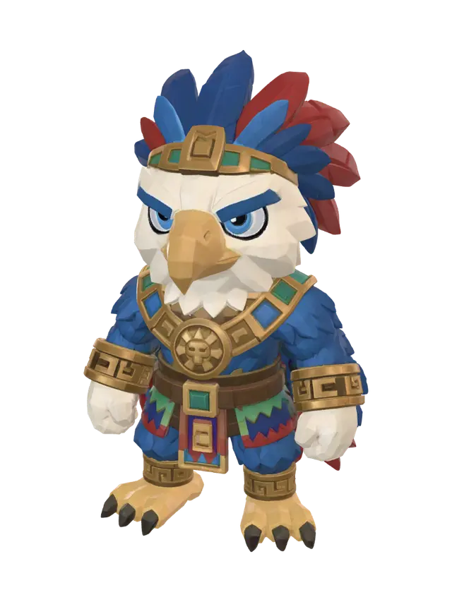 3D model for Feathered Eagle Warrior