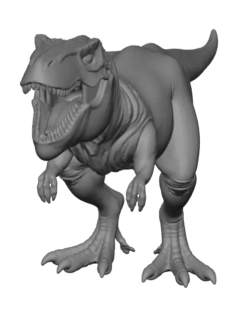 3D model for Realistic Tyrannosaurusrex